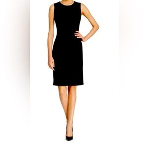 Hugo Boss Black Sleeveless Shift Dress